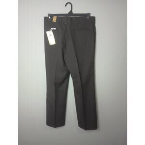 Vintage Waist Watchers Dress Pants 50s 60s Black NWT Action Slacks Men's 36